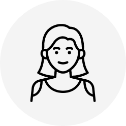 女性のアイコン